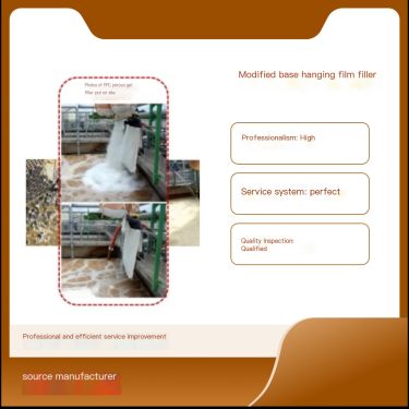 Hydrophilic modified polyurethane filler Su Laiqing PPC series products suitable for microbial biofilm formation in biochemical