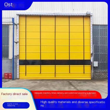 Source Factory Exquisite Craftsmanship Electric Stacking Door Industrial Plant Oust Door Industry