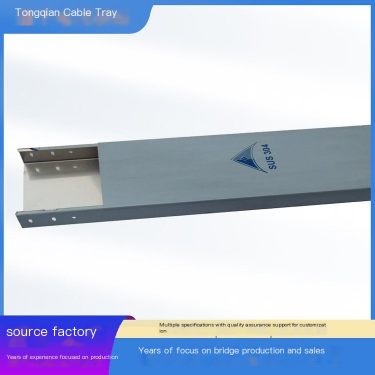 Processing customized groove type aluminum alloy tray ladder type 304 201 metal stainless steel with separated ground wire groov