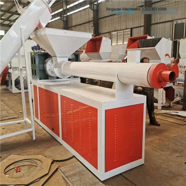 Waste plastic pellet machine Xingyuan recycled PPPE granulator PVC granulator unit