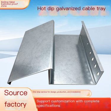 Hot dip galvanized tray type bridge tray type ladder type galvanized cable tray box project exclusively for strong manufacturers