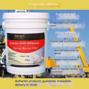 Epoxy resin adhesive mortar, acid and alkali resistant concrete, honeycomb hole exposed reinforcement repair and reinforcement m