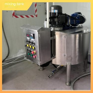Stainless steel mixing tank, mixing tank, vacuum mixing equipment manufacturer 1 ton supports customization