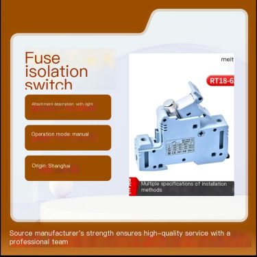 RT18-63LX fuse isolation switch with light brand well-known and easy to install
