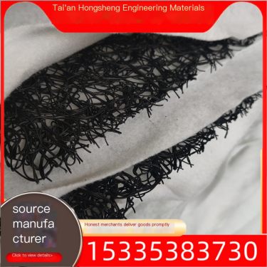 3D composite drainage geotextile mat roof garage green drainage net mat high-strength anti-aging