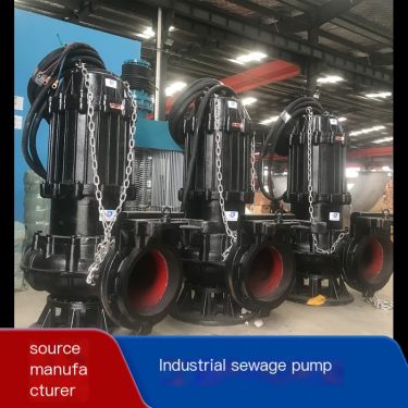 Dongfang Large Sewage Pump 350WQ1000-8-45 Power 45 kW Industrial Sewage Pump
