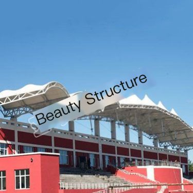Yamei Source Factory Stand Construction Membrane Structure Sturdy and Durable Diagonal Pull Type