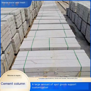 8001 8002 Railway Guardrail Column Prefabrication Prohibited from Entering the High speed Railway Factory Area with Concrete Cem