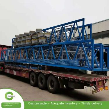 Truck driven pump suction scraper Xianglv Environmental Protection customized production sludge treatment equipment