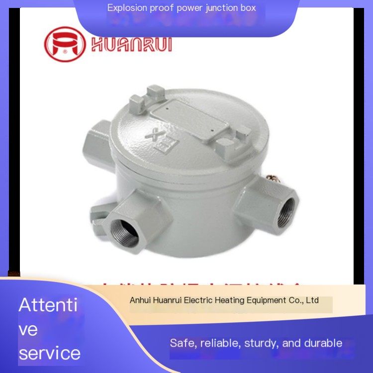 BAH electric heat tracing explosion-proof power junction box resistant to high temperature and corrosion, safe and reliable