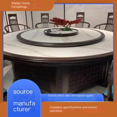 Weilan Home Box Round Table New Chinese Style Customized Hotel Furniture
