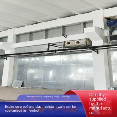 Manufacturer of galvanized steel sheet blast resistant wall, chemical plant, rock wool and core color steel sheet blast resistan