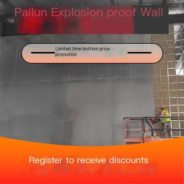 Installation Requirements for Industrial Fire and Explosion proof Walls FBQ-02 Finished Explosion proof Wall Explosion Relief Wa