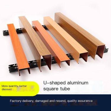 Xiangjie produces customized aluminum square tubes with a variety of shapes, colors, and large quantities for better discounts