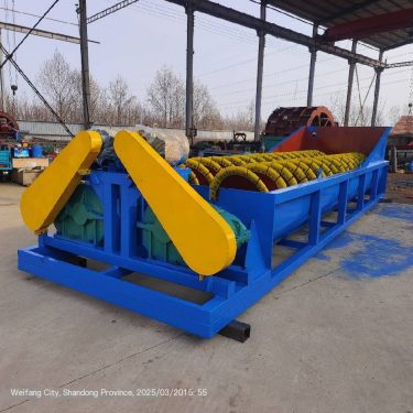 Double helix sand washing machine Single helix sand washing equipment Wheel sand washing machine Xinheng equipment