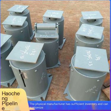 Haocheng Pipe Support Hanger Double hole Pipe Clamp Insulation Pipe Support Sliding Support Pipe Auxiliary Material