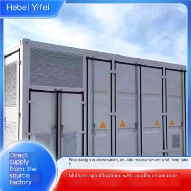 Yifei Box type Substation Prefabricated Cabin Quality Inspection Qualified Factory Customization According to Needs