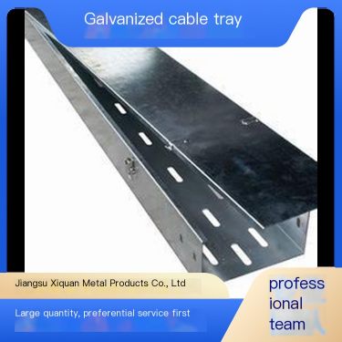 Galvanized cable tray is suitable for fire and rust prevention in various environments and has strong corrosion resistance