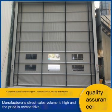 Ores Quick Stacking Door PVC Soft Curtain Material with Strong Sealing Performance for Garage Doors and Workshop Doors
