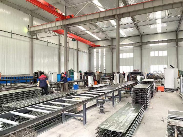 Galvanized floor slab, floor slab, prefabricated truss building, high-strength load-bearing slab for factory buildings
