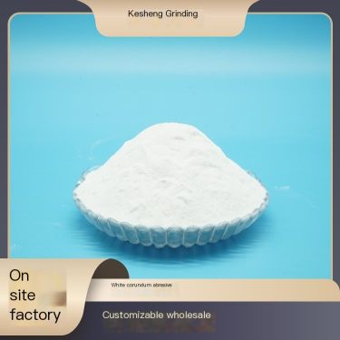 Sandblasting and polishing white corundum micro powder W35 with precise particle size specifications, complete and fast delivery