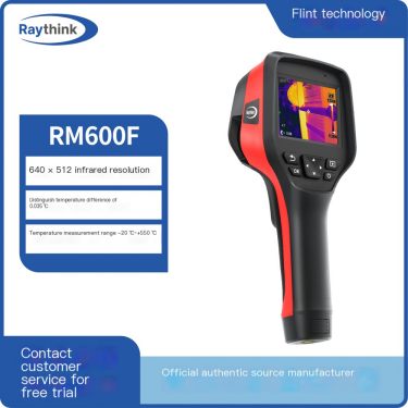Raythink Flint Technology RM600F Hand Focused Infrared Thermal Imaging Thermometer Circuit Design Thermal Imaging Instrument