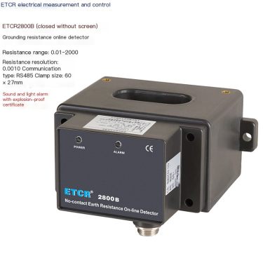 Iridium ETCR2800B Grounding Resistance Online Tester Loop Resistance Tester RS485