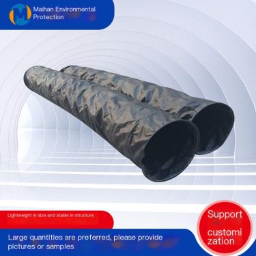 Thickened tunnel wind belt with flame-retardant air duct for Maihan Coal Mine, wear-resistant and anti-static