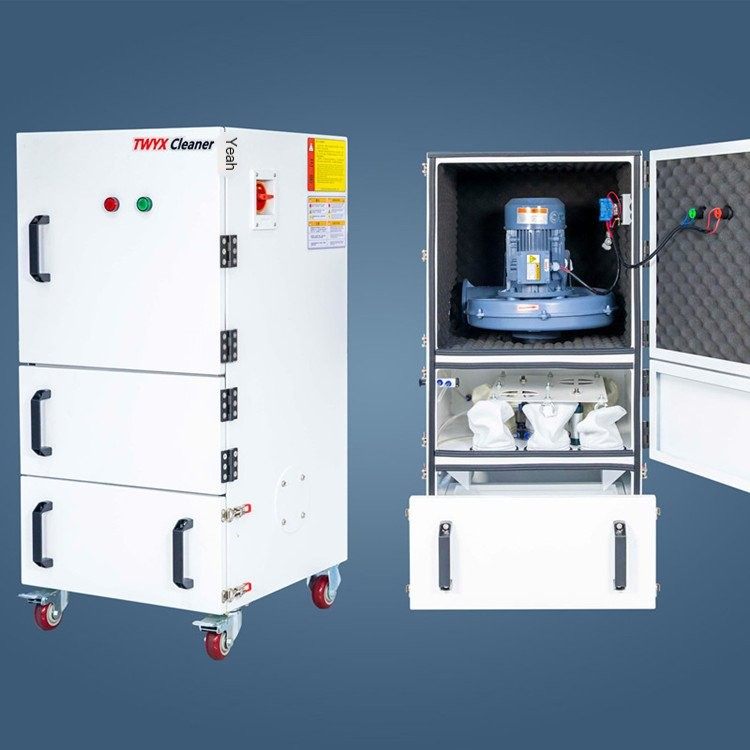 Dust Collector Equipment Operation Dust Industrial Vacuum Cleaner JC-1500 Cabinet Dust Removal Equipment Manufacturer