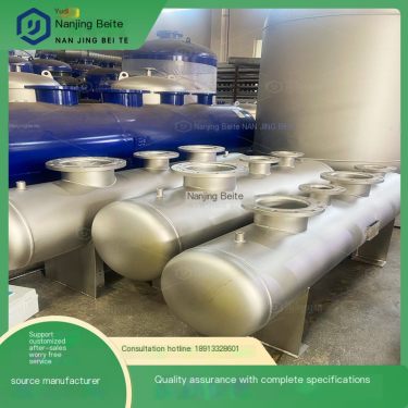 Boiler parts splitter, carbon steel stainless steel multi port split cylinder container water splitter, various specifications c
