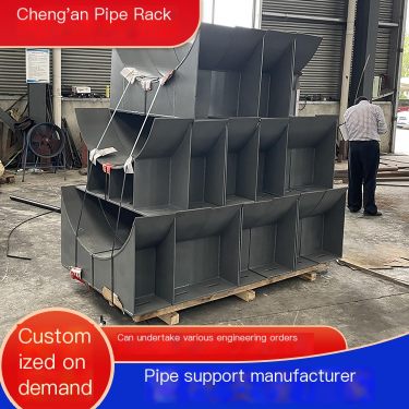 Cheng'an Pipe Clamp Large Pipe Welding Pipe Support Stainless Steel Pipe Support Welding Clamp Sliding Type Customizable
