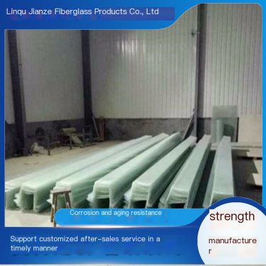 Fiberglass Water Tank Jianze Drainage Ditch Anti corrosion Rainwater Rush Tank Anti aging