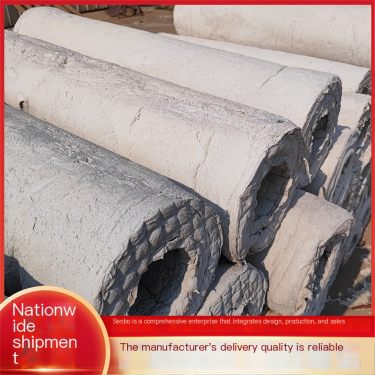 Composite silicate pipe flame retardant and high-temperature resistant silicate pipe shell for Senbo steam oil pipeline