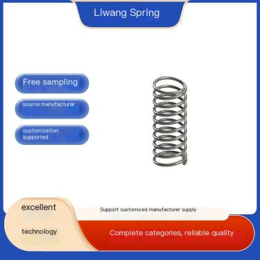 Elastic stable stainless steel torsion spring surface smooth material preferred Liwang spring