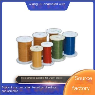 Wholesale of transformer enameled wire, polyurethane direct welding enameled wire, colored QA155 grade enameled copper wire