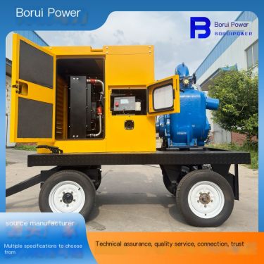 Self priming sewage pump is suitable for sewage treatment plants with short self-priming time and strong corrosion resistance