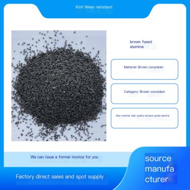 Xinli Wear resistant Electric Melting Brown Steel Jade Brown Corundum Abrasive Particles Uniform Specifications Complete Glossin