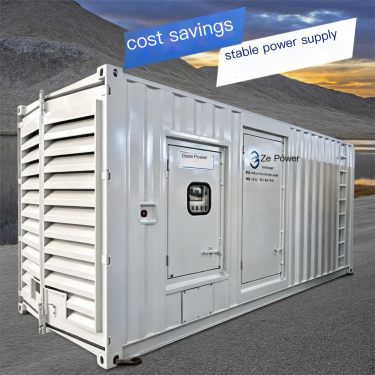 Daze Power 250kW Container Diesel Generator Set Emergency Power Supply Equipment TO250ET-GS for Commercial Building