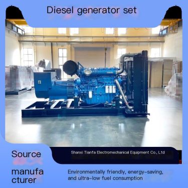 Tianfa Electromechanical Weichai Diesel Generator Set Kilowatt Backup Power Supply Short term Lease Long term Lease Large Unit