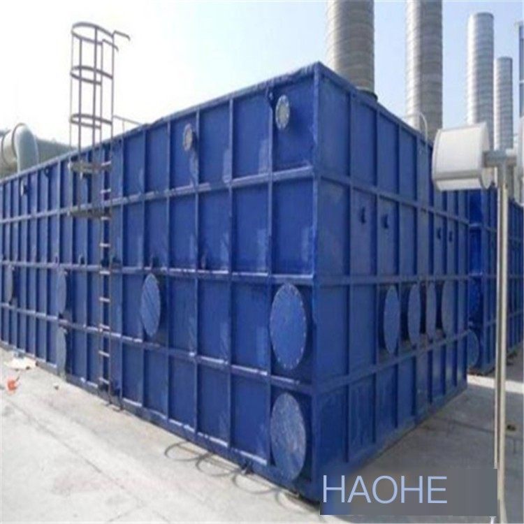 Fiberglass activated carbon box suction box biological deodorization equipment filter pressure and corrosion resistance Haohe