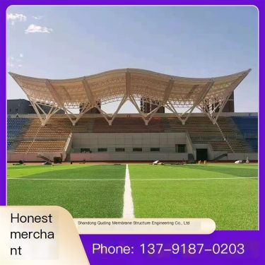 Membrane Structure Sports Stand School Playground Sunshade Strong Bearing Capacity Customized Quding on Demand