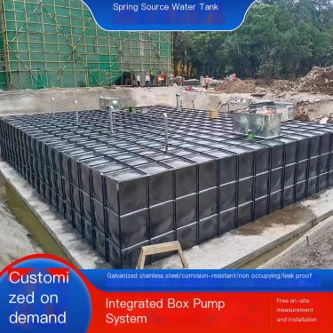 Quanzhiyuan Buried Box Pump Integrated Corrosion Resistant Long Life BDF Prefabricated Water Tank