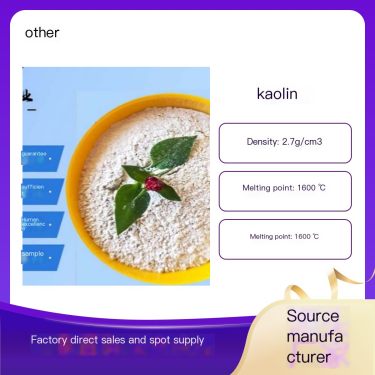 Manufacturer produces and wholesales water washed kaolin ink adhesive for ceramic rubber and fine white calcination