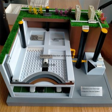 Sponge City Siphon Drainage Collection System Drainage Groove Convex Plastic Drainage Plate