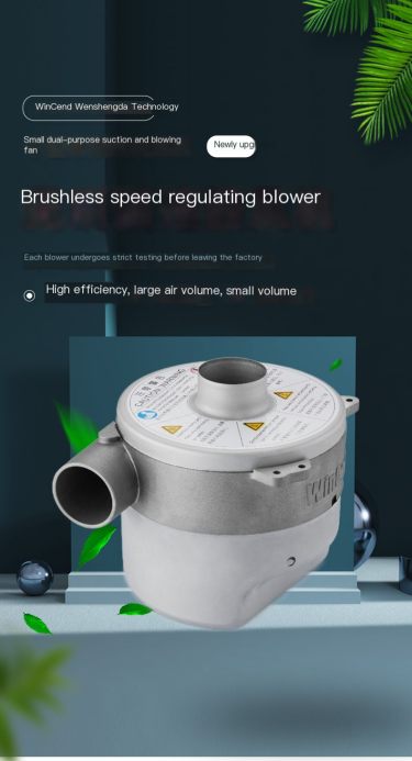 Source manufacturer of variable frequency variable-speed high flow blower for variable speed air pump - Wenshengda