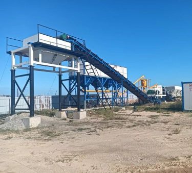 Xinfeng Construction Machinery Mobile Foundation free Water Stable Mixing Station Integrated WBZ500 Type