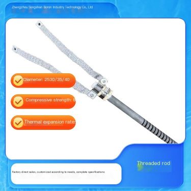 Threaded rod electric heating element, silicon carbon rod and other diameter specifications are complete and can be customized i