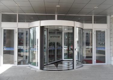Jusenbang Shopping Mall Hotel High end Rotating Door Professional Manufacturer Customization Free Door Design, Measurement and I