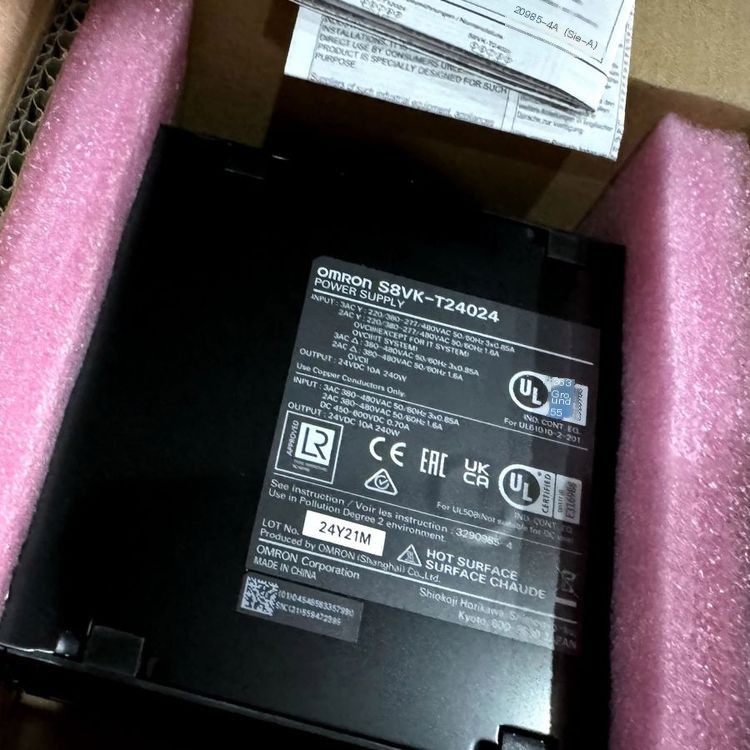 OMRON/Omron Switching Power Supply S8VK-T24024 Reliable Performance and Easy Operation