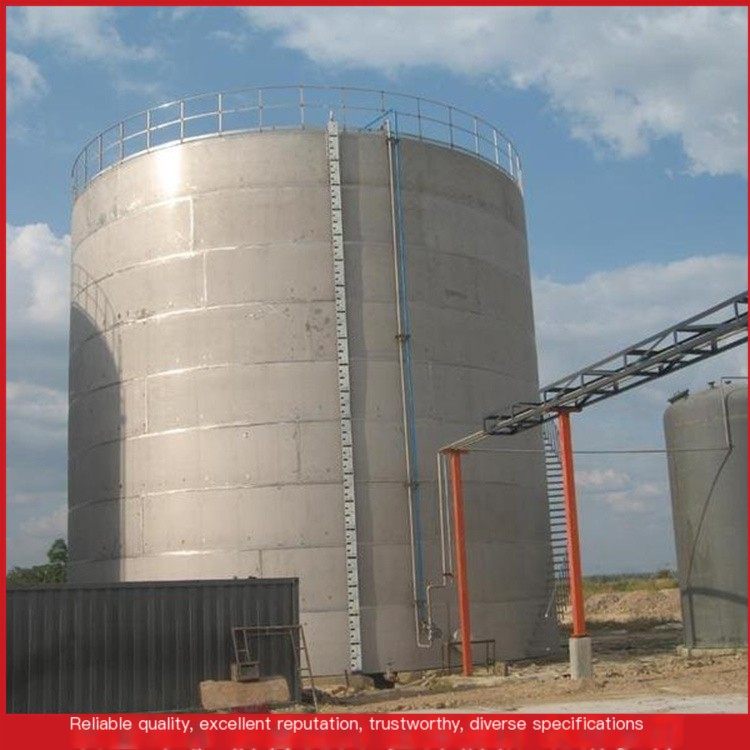 Multi functional vertical storage tank with thickened dry powder material storage tank design is reasonable